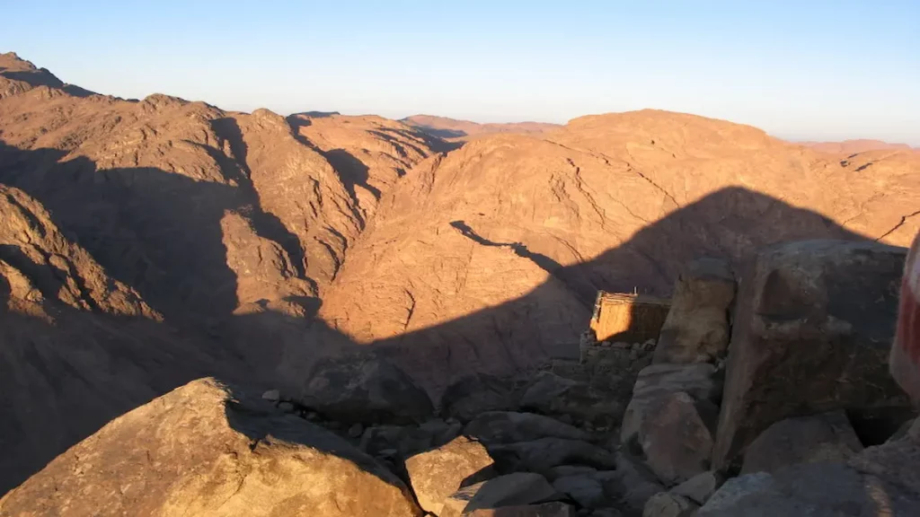 Hiking on Mount Sinai