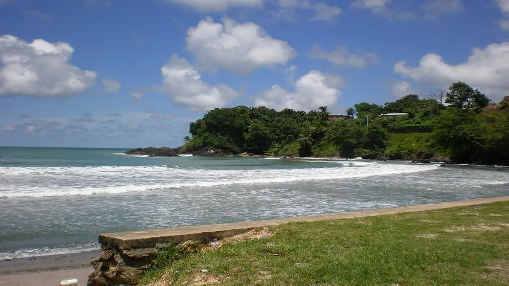 beach of Anse Noire in Martinique